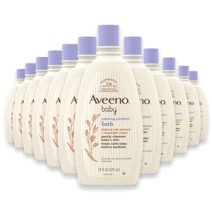 Aveeno Baby Calming Comfort Lotion – 18 oz – 12 Pack | Aveeno - Pre Order