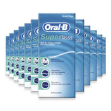 Oral-B Super Floss Pre-Cut Strands Mint – 50 Count – 24 Pack
