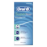 Oral-B Super Floss Pre-Cut Strands Mint – 50 Count – 24 Pack