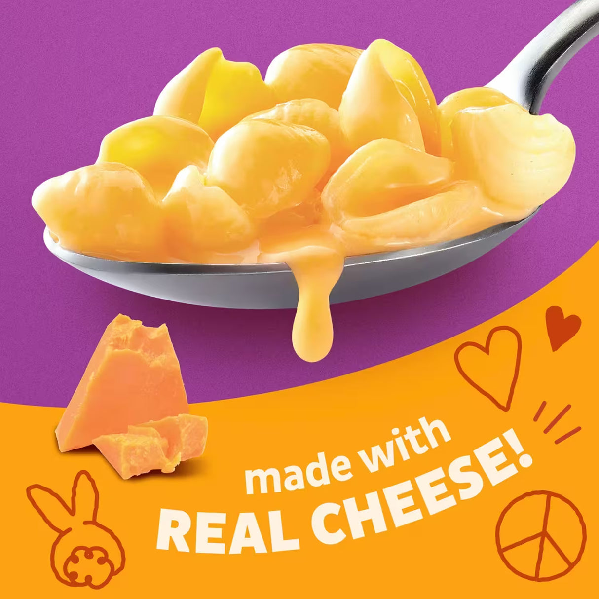 Annie’s Organic Shells & Cheddar Macaroni & Cheese – 6 oz – 12 Pack