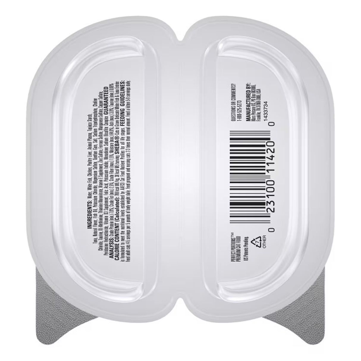 Sheba Perfect Portions Wet Cat Food Whitefish Entrée – 2.6 oz – 24 Pack