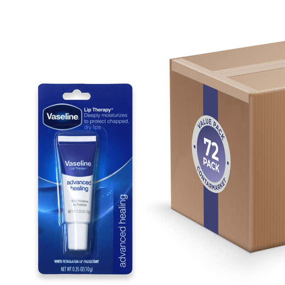 Vaseline -  Lip Therapy Advanced Formula - 0.35 Oz - 72 Pack | Vaseline - Vaseline
