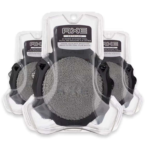 AXE Dual-Sided Men’s Shower Tool Bath Accessory - 3 Pack | Axe - New Arrivals