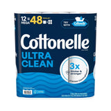Cottonelle CleanCare Toilet Paper – 12 Mega Rolls – 4 Pack - 50 cases pallet