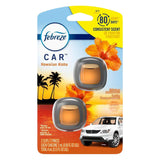 Febreze Car Vent Clips Hawaiian, 2ct - 8 Pack