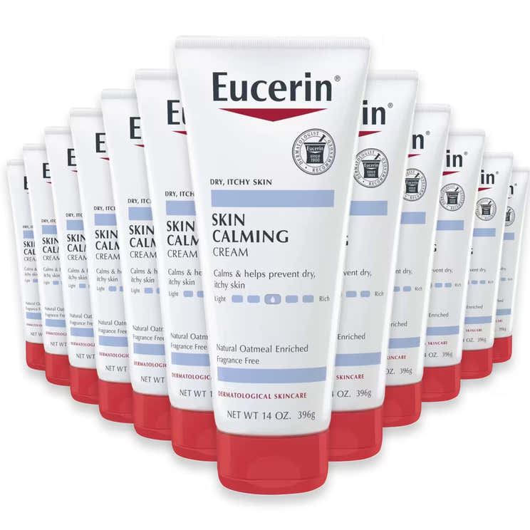 Eucerin Calming Cream - 14 oz - 12 Pack | Eucerin - Pre Order