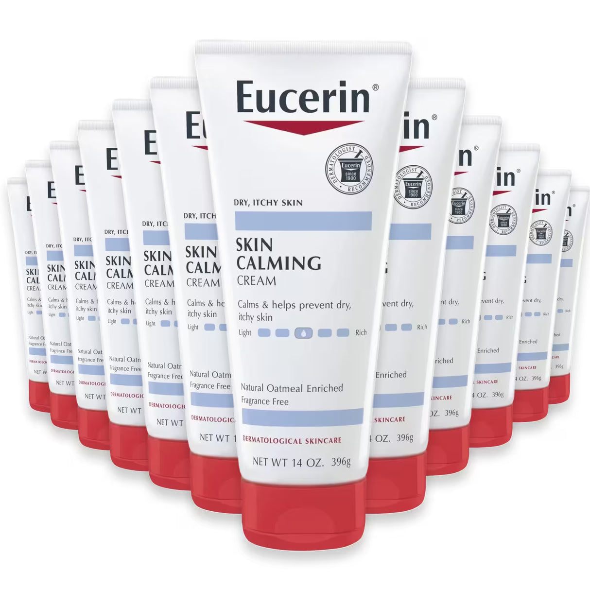 Eucerin Calming Cream - 14 oz - 12 Pack