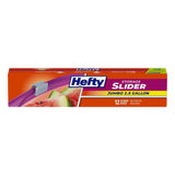 Hefty Slider Jumbo Storage Bags 2.5 Gallon – 12 Count – 9 Pack