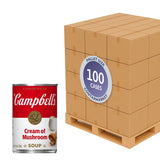 Campbell's Condensed Cream of Mushroom Soup – 10.5 oz – 12 Pack - 100 cases pallet