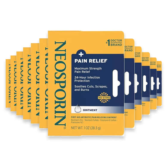 Neosporin Plus Maximum Strength Antibiotic Pain Relief Ointment – 1 Oz – 24 Pack | Neosporin - New Arrivals