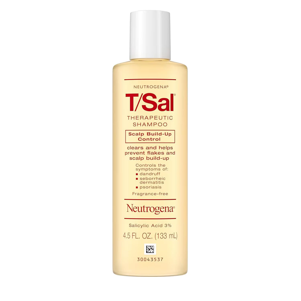 Neutrogena T/Sal Therapeutic Shampoo with Salicylic Acid 3% - 4.5 oz - 24 Pack