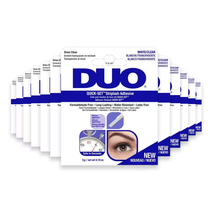 DUO Quick-Set Lash Adhesive Clear – 0.18 oz – 36 Pack | DUO - Pre Order