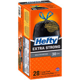 Hefty Cinch Sak Large Trash Bags 30 Gallon – 28 Count – 6 Pack