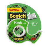 Scotch Magic Tape With Dispenser – 1/2 in x 800 in – 144 Pack
