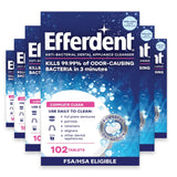 Efferdent Original Denture & Retainer Cleaner Tablets - 102 Ct - 6 Pack