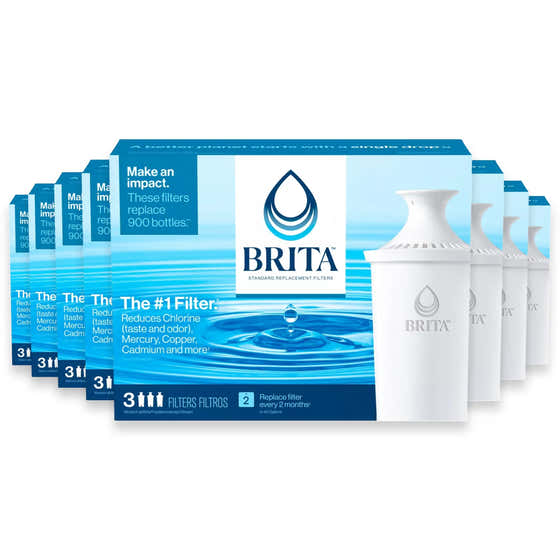 Brita Standard Replacement Water Filter, 3 Ct-  8 Pack | Brita - New Arrivals