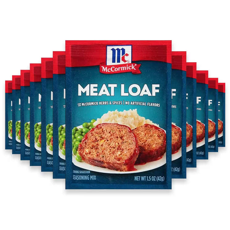 McCormick Meat Loaf Seasoning - 1.5 oz - 12 Pack | McCormick - Pre Order