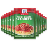 McCormick Thick & Zesty Spaghetti Sauce - 1.37 oz - 12 Pack