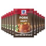 McCormick Pork Gravy Mix - 0.87 oz - 12 Pack