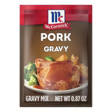 McCormick Pork Gravy Mix - 0.87 oz - 12 Pack