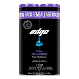 Edge Extra Moisturizing Shave Gel with Vitamin E, 7 oz - 2 Ct - 4 Pack