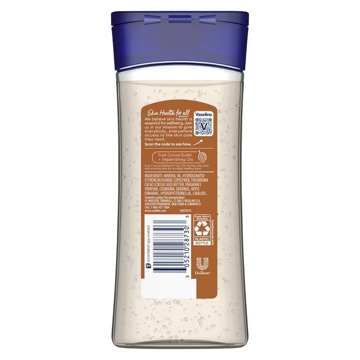 Vaseline Intensive Care Cocoa Butter Body Oil – 6.8 oz – 6 Pack