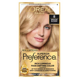 L’Oréal Superior Preference 8 Medium Blonde - 12 Pack
