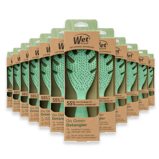 Wet Brush Go Green Detangler Brush – 1 Count – 24 Pack | Wet Brush - All products
