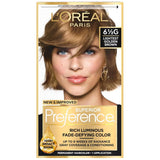 L'Oréal Paris Superior Preference 6-1/2G Lightest Golden Brown Permanent Hair Color - 12 Pack