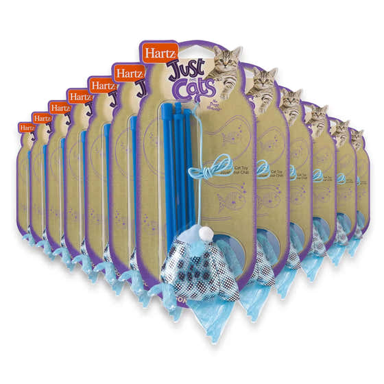 Hartz Gone Fishin’ Cat Toy Rope Design – 24 Pack | Hartz - Pet Supplies