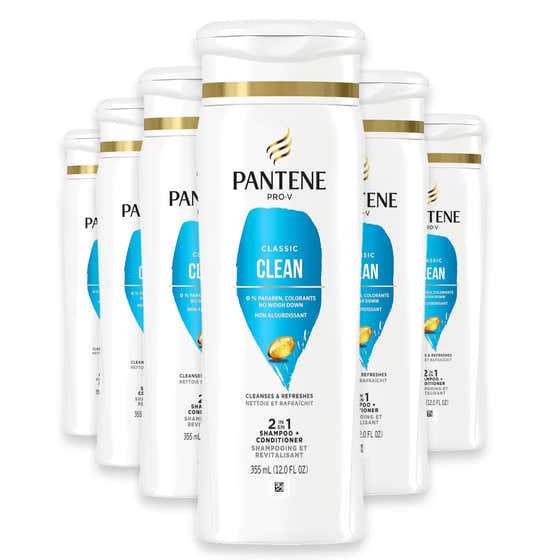 Pantene Pro-V Classic Clean 2-in-1, 12oz - 6 Pack | Pantene - Personal Care