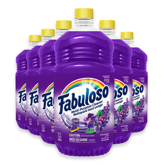 Fabuloso Multi-Purpose Cleaner 1.65L, Lavender - 6 Pack | Fabuloso - Cleaning Supplies