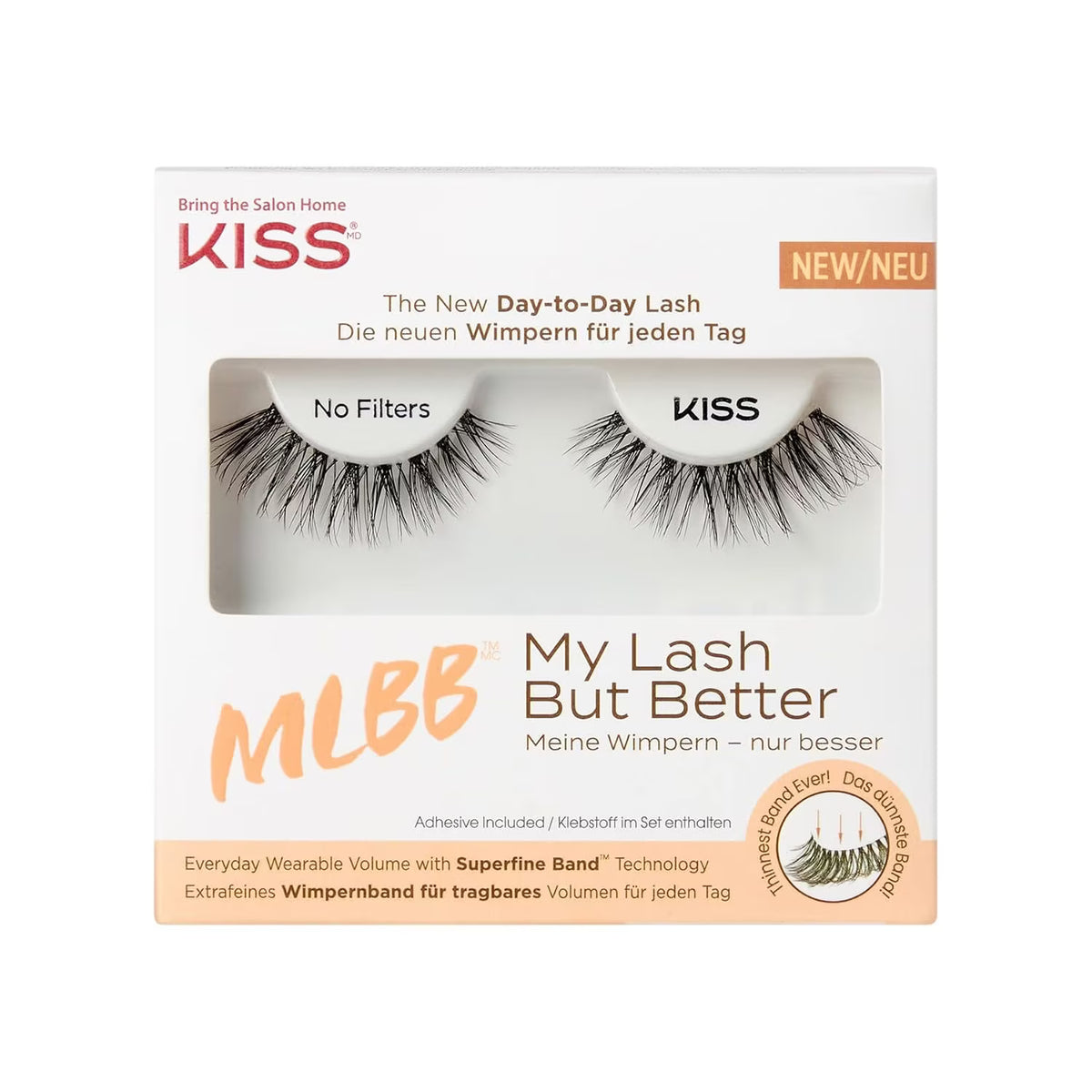KISS My Lash But Better Blessed False Eyelashes - 36 Pack