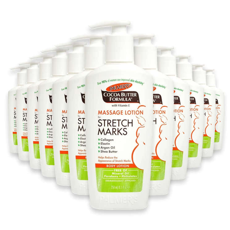 Palmer’s Stretch Marks Lotion with Collagen Elastin Argan Oil and Shea Butter, 8.5 oz - 12 Pack | Contarmarket - Pre Order