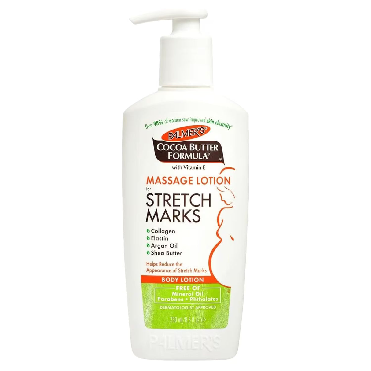 Palmer’s Stretch Marks Lotion with Collagen Elastin Argan Oil and Shea Butter, 8.5 oz - 12 Pack