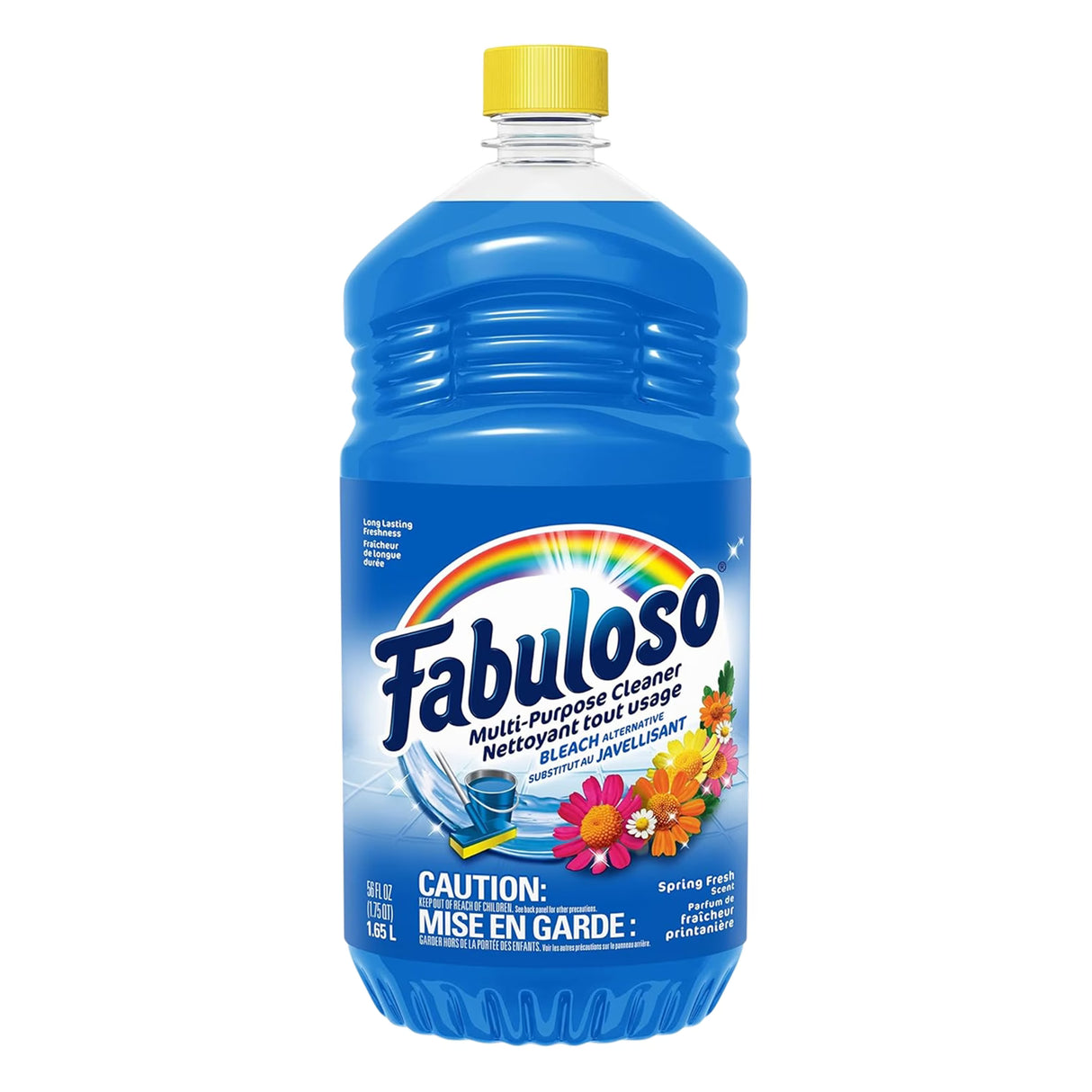 Fabuloso Multi-Purpose Cleaner, Spring Fresh, 1.65L - 6 Pack