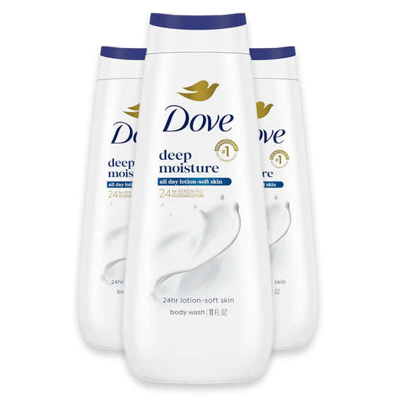 Dove Body Wash – Deep Moisture – 11 fl oz – 3 Pack - OPEN BOX | Dove - Dove