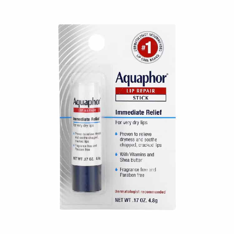 Aquaphor - Lip Repair Stick-Single Blister - 0.17 Oz - 12 Pack