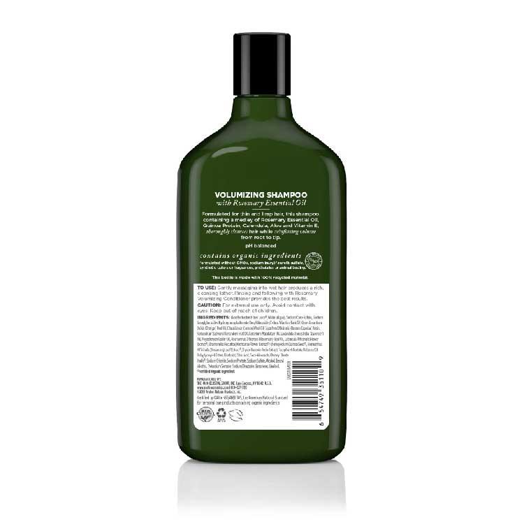 Avalon - Organics Shampoo Volumizing Rosemary  11 Fl. oz, 6 Pack