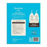 Aveeno - Baby 2-in-1 Wash and Shampoo 18 fl. oz -  2 Pack