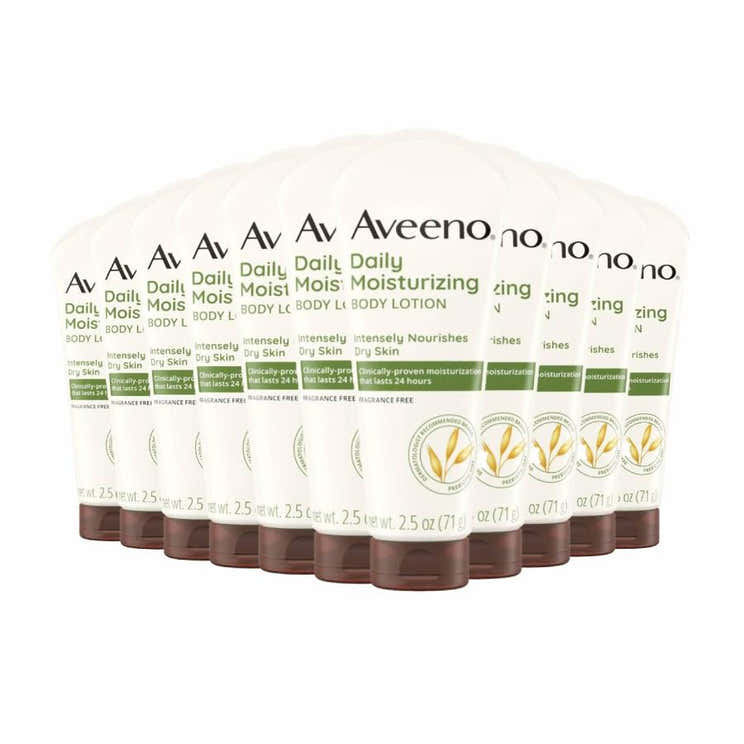 Aveeno Daily Moisturizing Lotion  2.5 Oz - 12 Pack - Aveeno Daily Moisturizing Lotion - Bulk Contarmarket | Aveeno - Pre O...