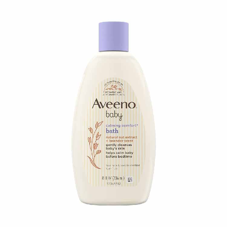 Aveeno Baby Calming Comfort Bath & Wash 8 fl oz - 24 Pack
