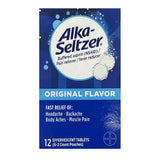 Alka-Seltzer Effervescent Tablets Original 12 ct - 12 Pack
