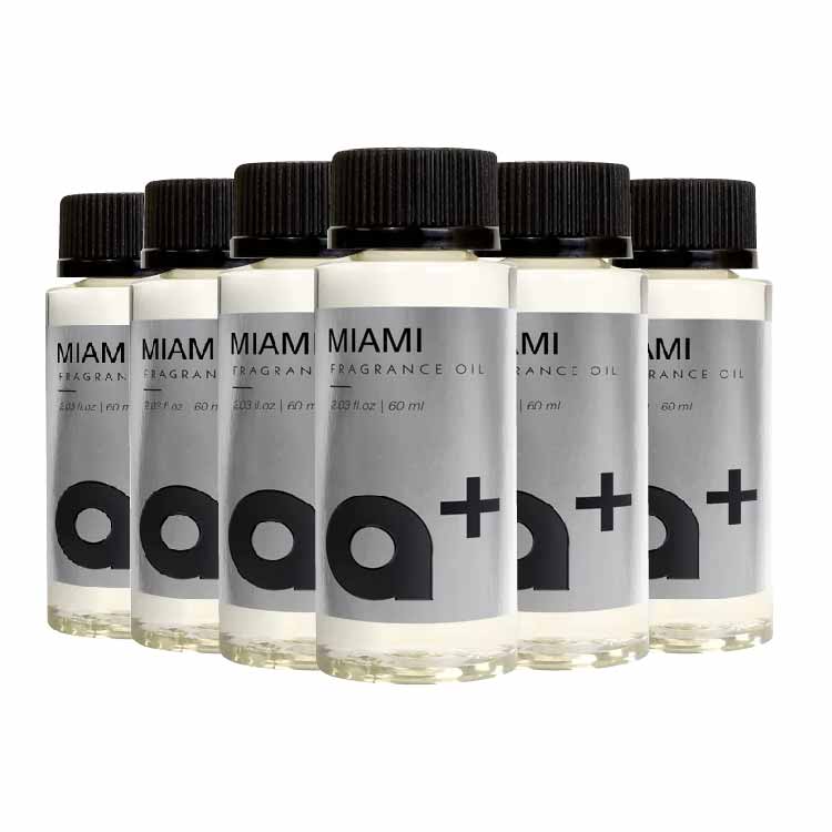 Aromar  Plus - Fragrance Oil 2oz - Miami - Inspired by Ritz Carlton Hotel® - 6 Pack