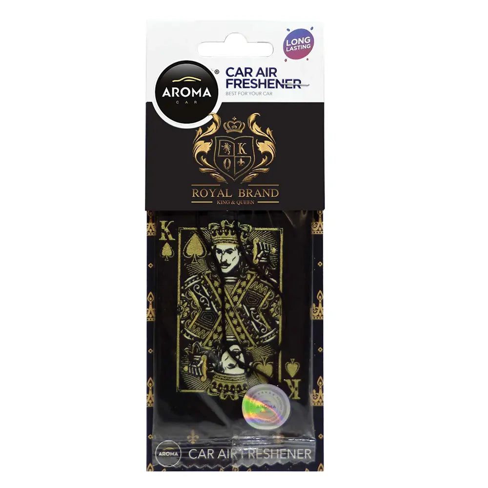 Aroma Playcard Style Air Freshener – King – 24-Unit Display