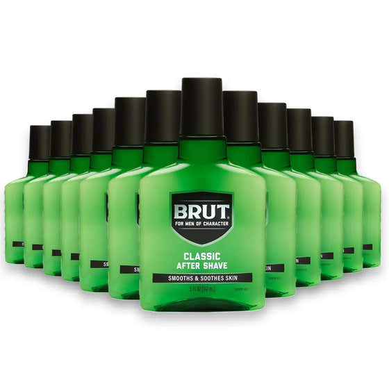 Brut - Classic After Shave Fragrance for Men  5 Oz ea - 12 Pack | Brut - Brut