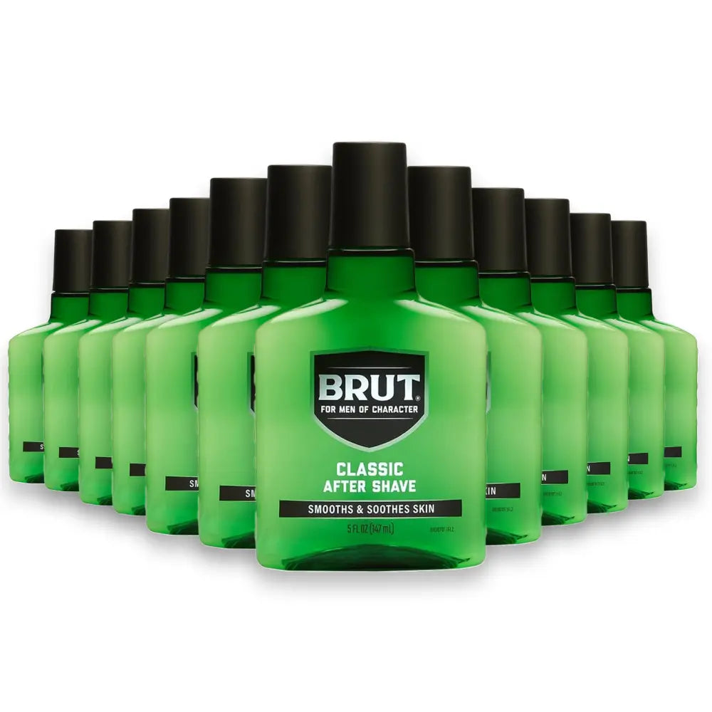 Brut - Classic After Shave Fragrance for Men  5 Oz ea - 12 Pack
