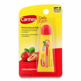 Carmex - Daily Care Lip Balm, Strawberry, SPF 15 - 0.35 Oz - 144 Pack