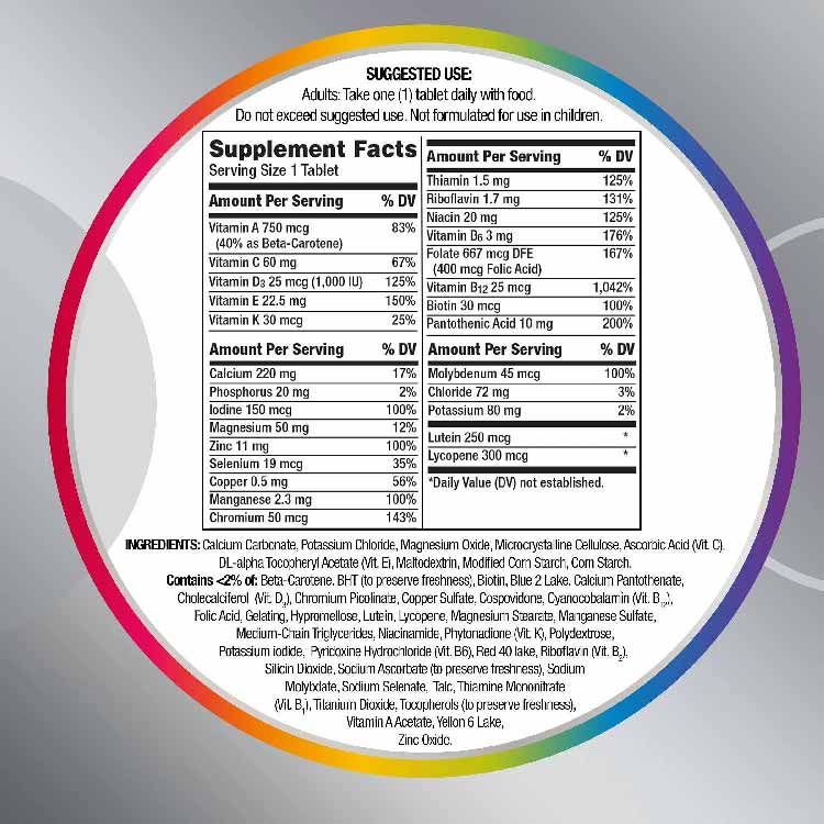 Centrum Silver® Multivitamin 80 tabs - 12 Pack