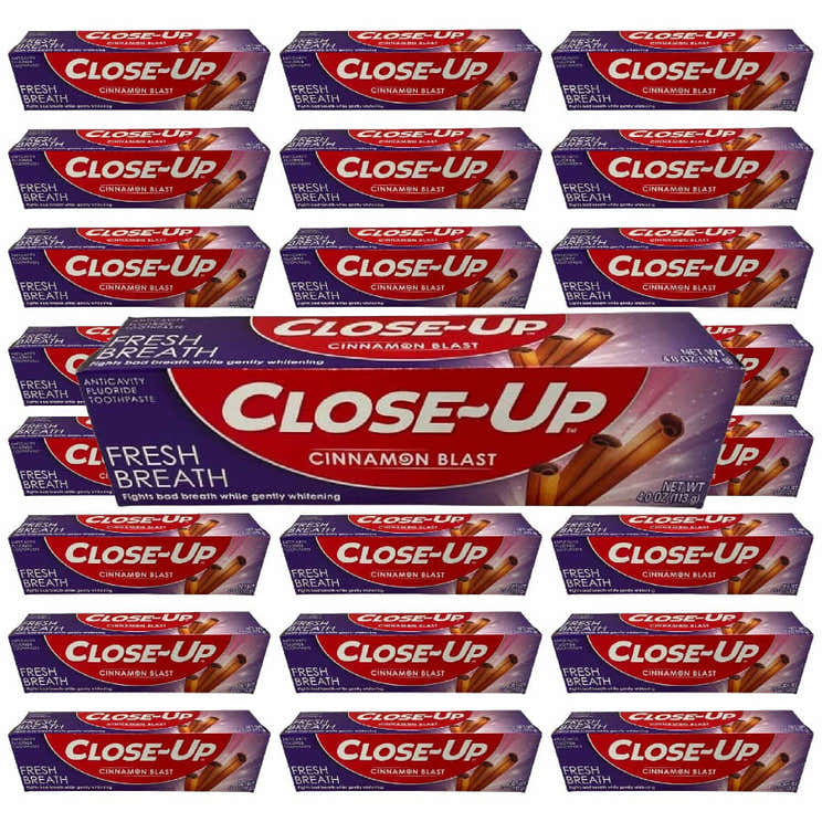 Close-Up Fluoride Toothpaste Refreshing Gel 4 oz - 24 Pack | Colgate - Pre Order